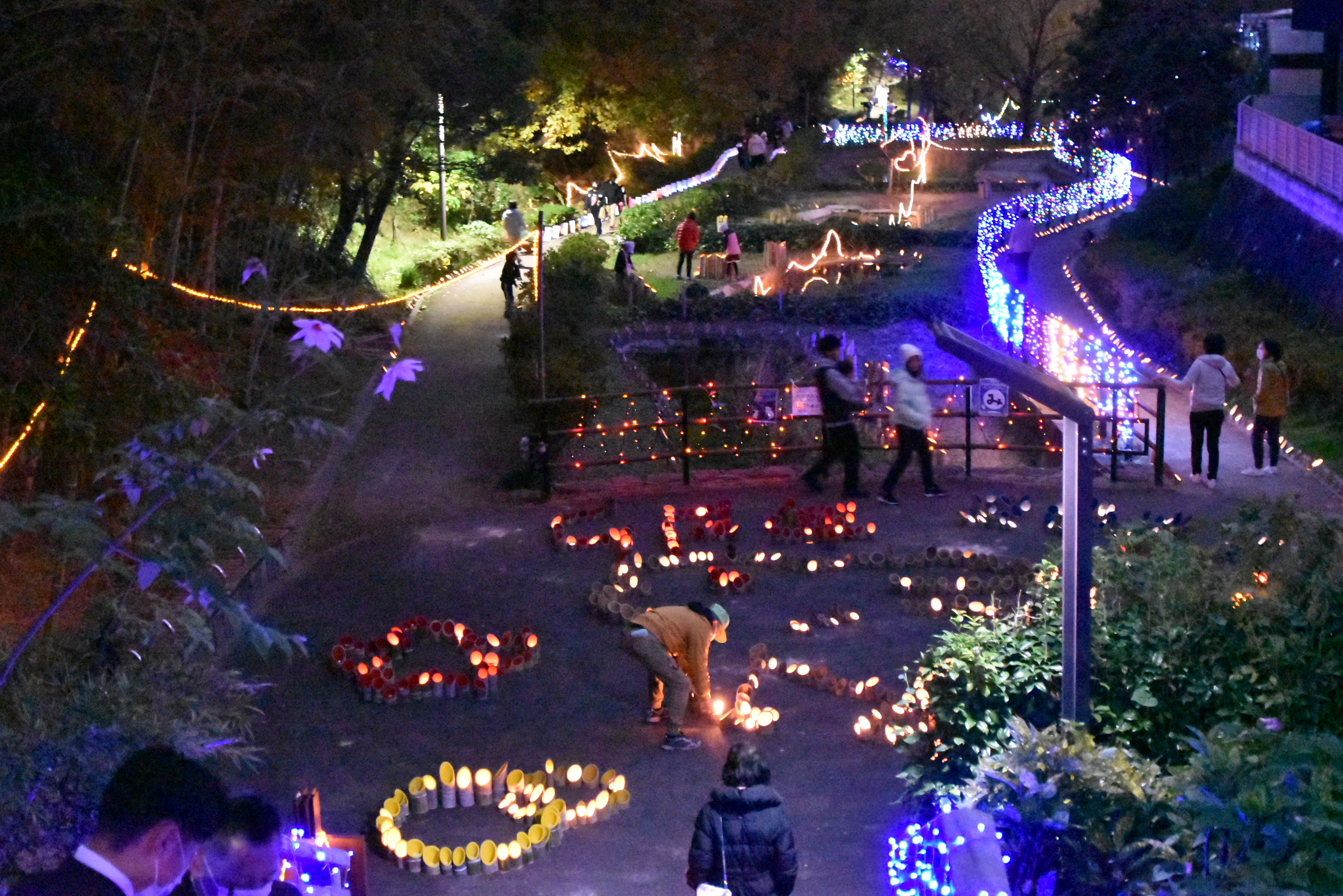 第10回　どんぽの森公園「光の祭典」