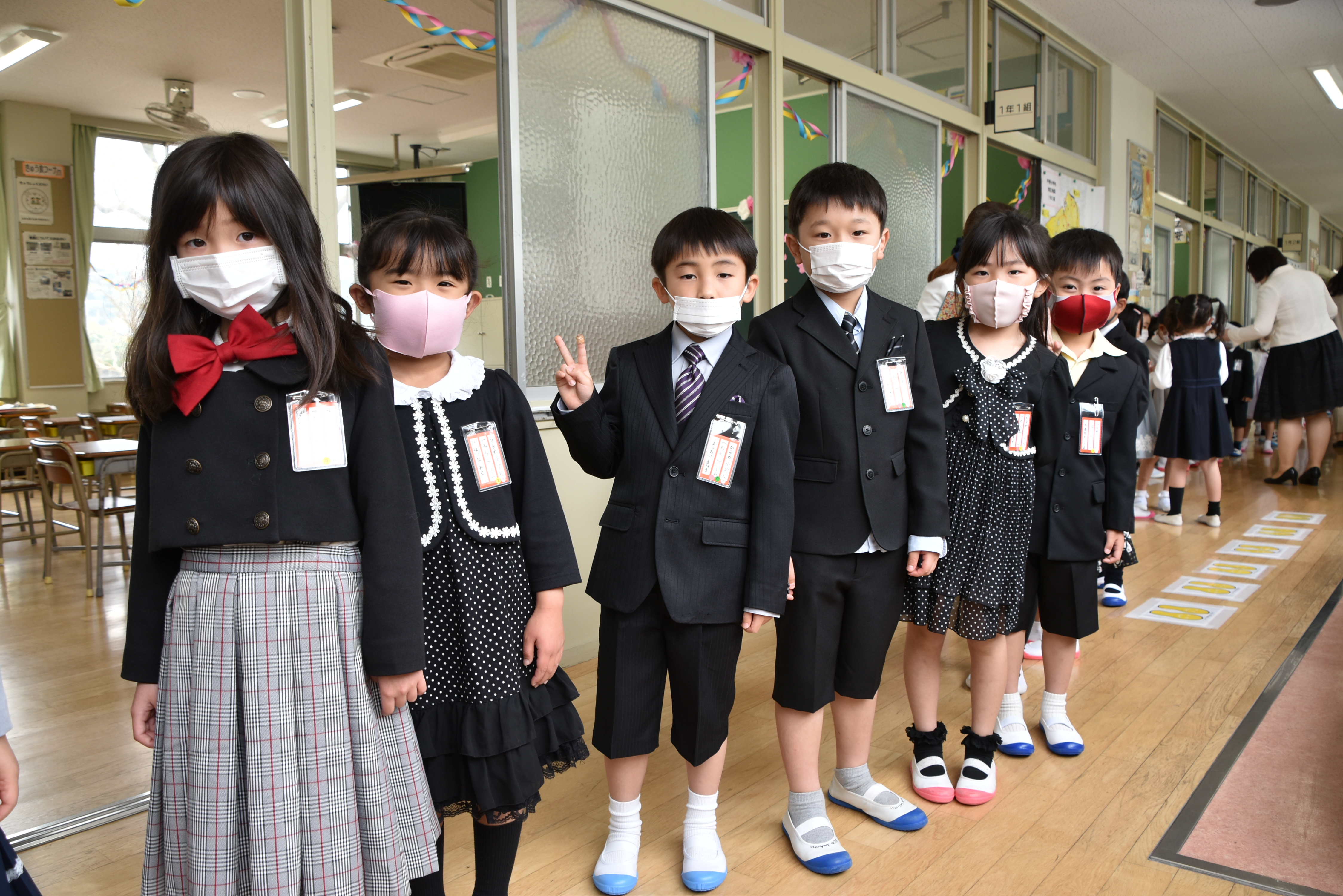 平野小入学式