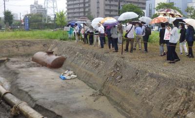 8.1.7.3.御供田遺跡発掘調査現地説明会