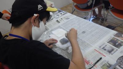 9.1.8.4心のふるさと館開館3周年記念イベント　子ども考古学教室「考古学者になろう」