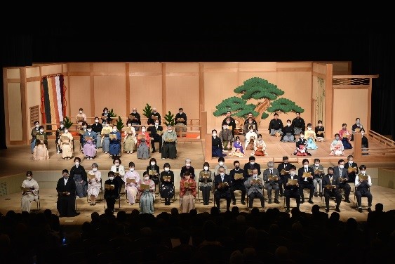 市制50周年記念　つながる”まどか”能舞台 