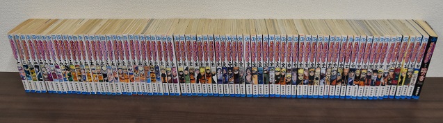 物品5番　ナルト1から72巻+1巻6