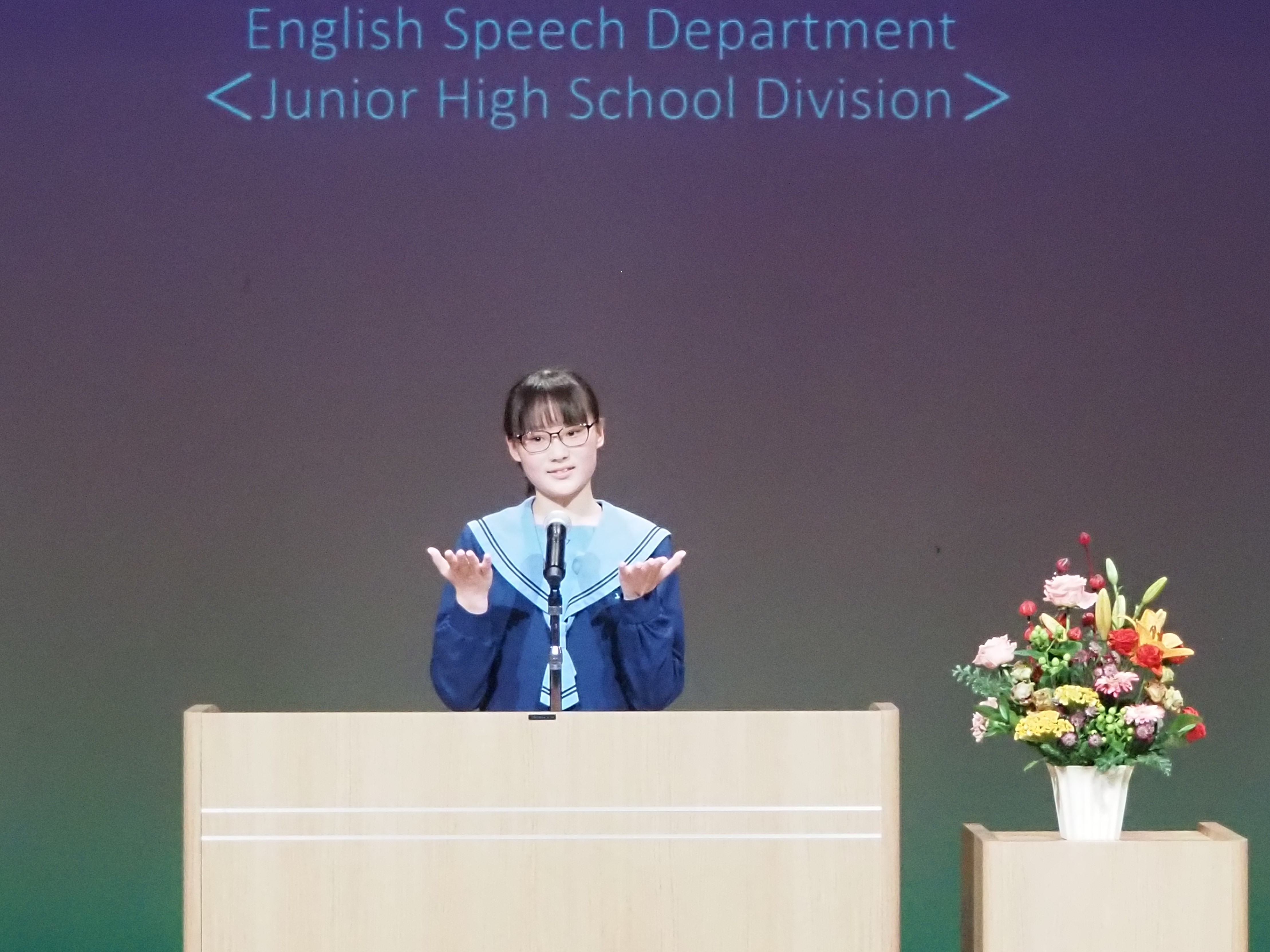 スピーチコンテスト写真