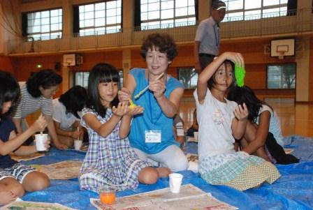 アンビシャス広場の様子（体育館にて）