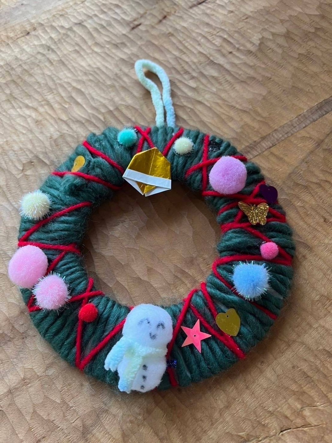 クリスマスリース画像