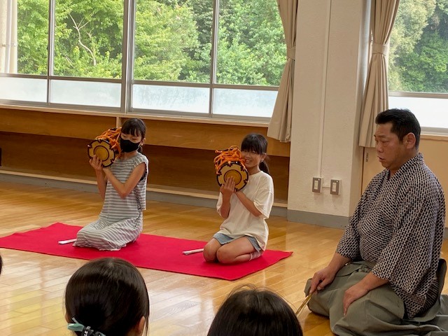 能楽体験と発表会