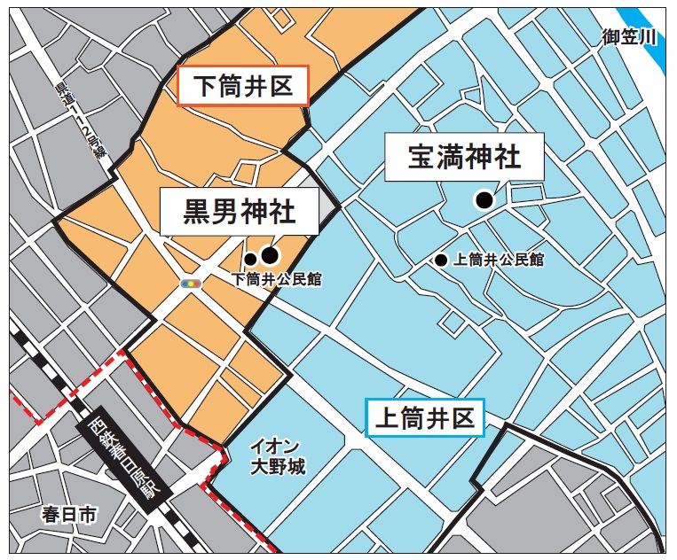盗人の宮　地図